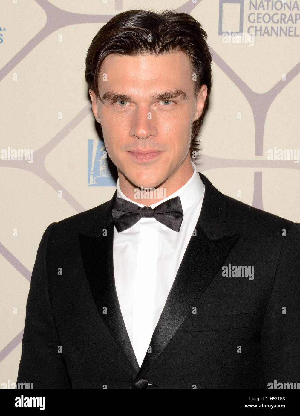 Actor Finn Wittrock attends the 67th Primetime Emmy Awards Fox after party on September 20, 2015 in Los Angeles, California. Stock Photo