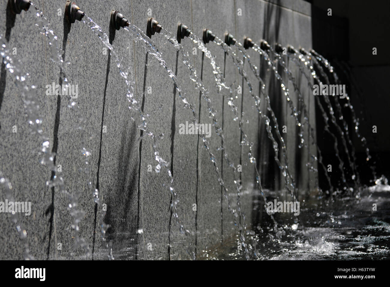 Water Spouts Stock Photo Alamy