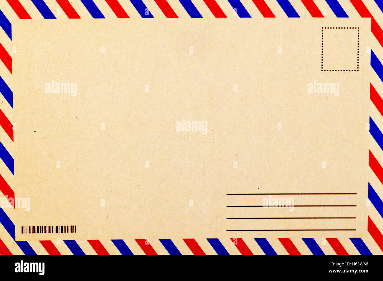 vintage postcard back