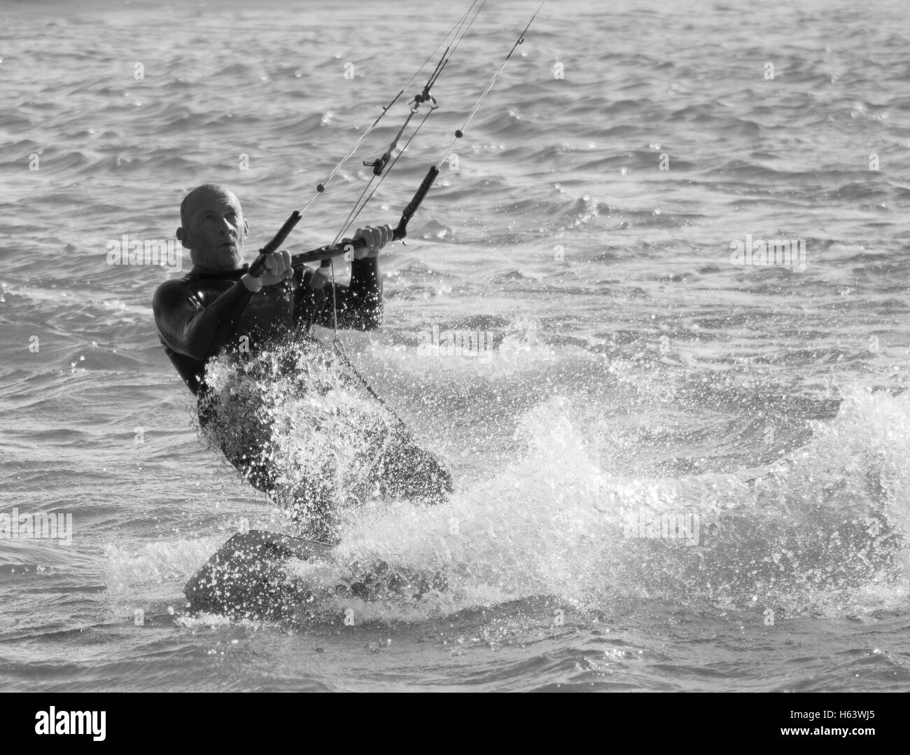 Wetsuit Black and White Stock Photos & Images - Alamy