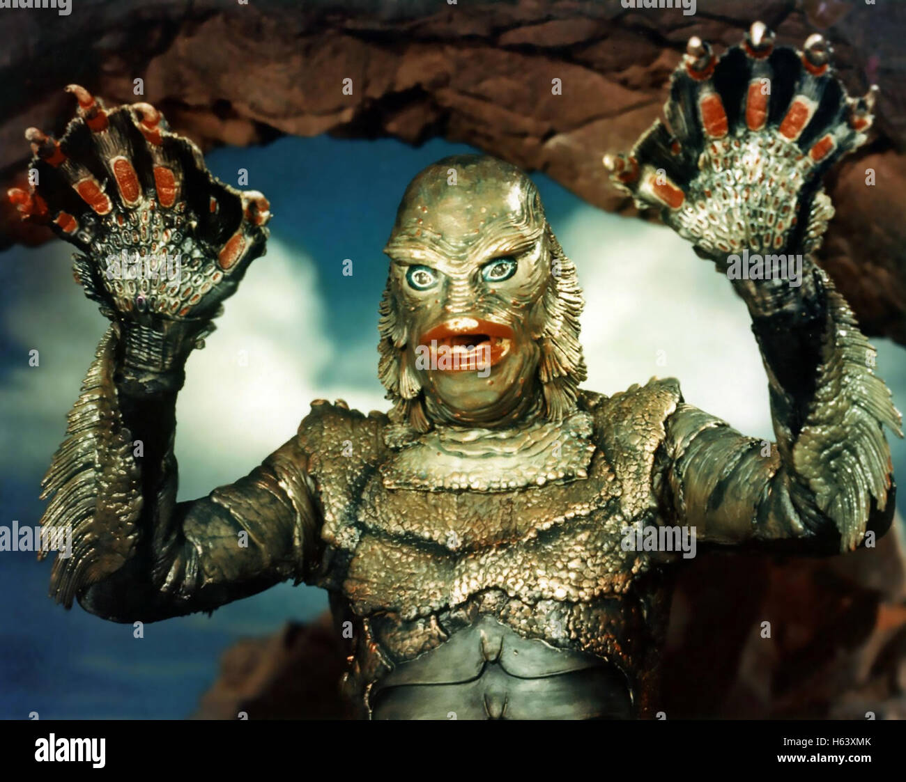 CREATURE FROM THE BLACK LAGOON 1954 Universal film with Ben Chapman Stock Photo