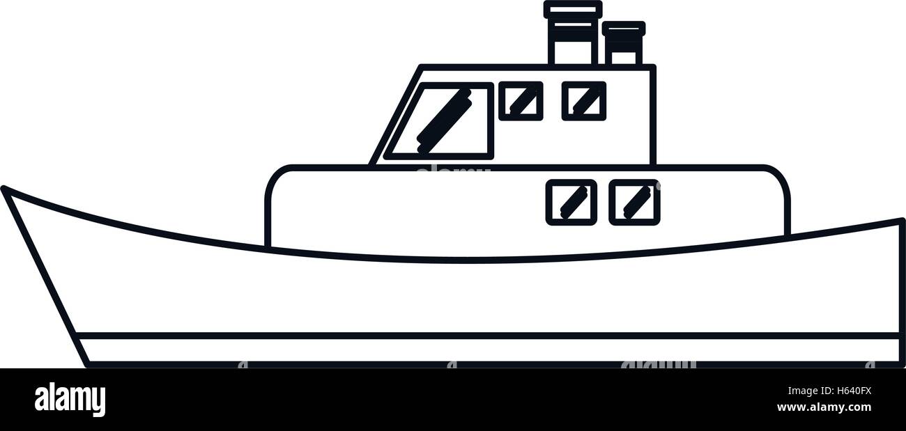 Isolated ship design Stock Vector Image & Art - Alamy