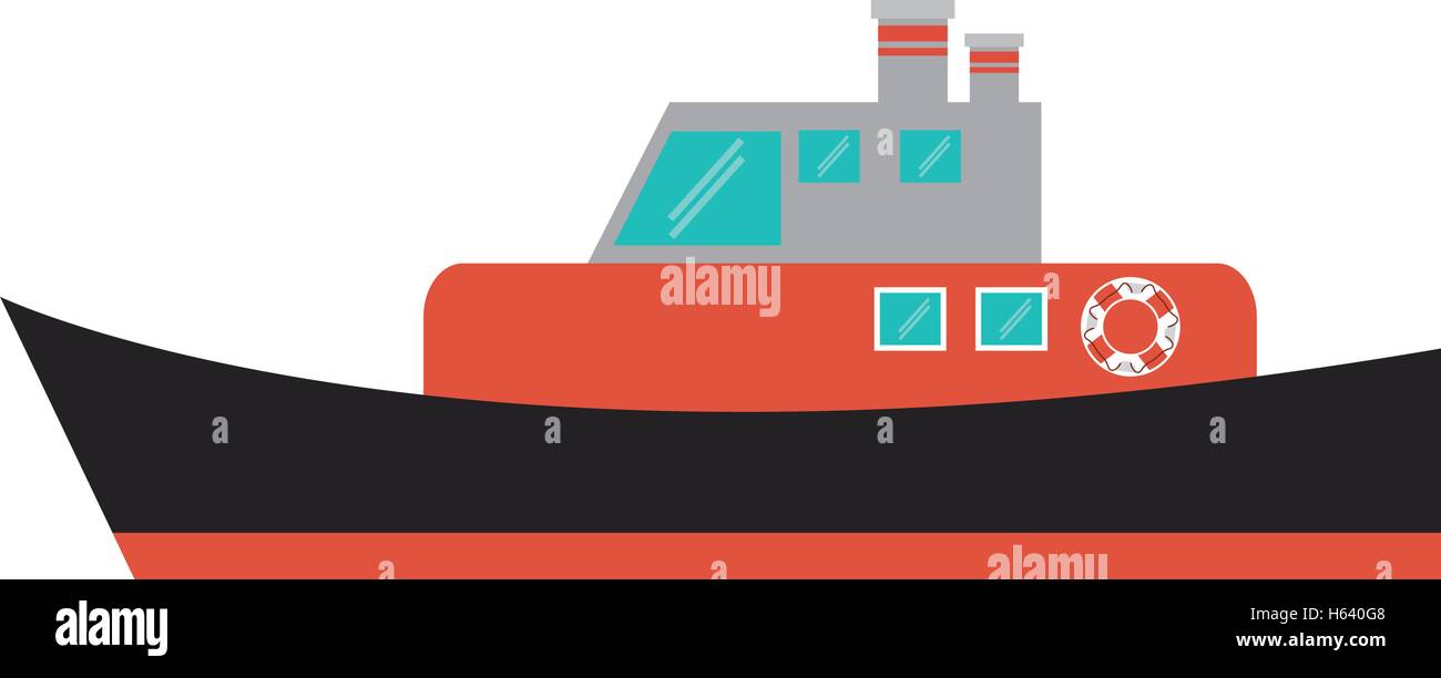 Isolated ship design Stock Vector Image & Art - Alamy