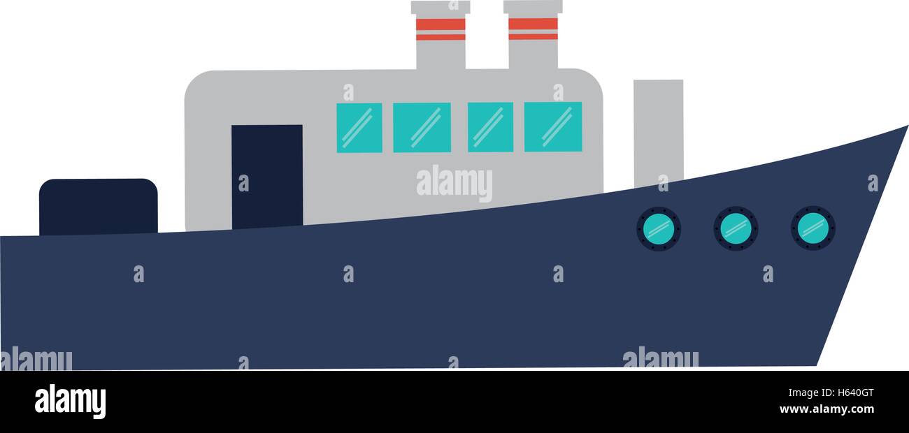Isolated ship design Stock Vector Image & Art - Alamy