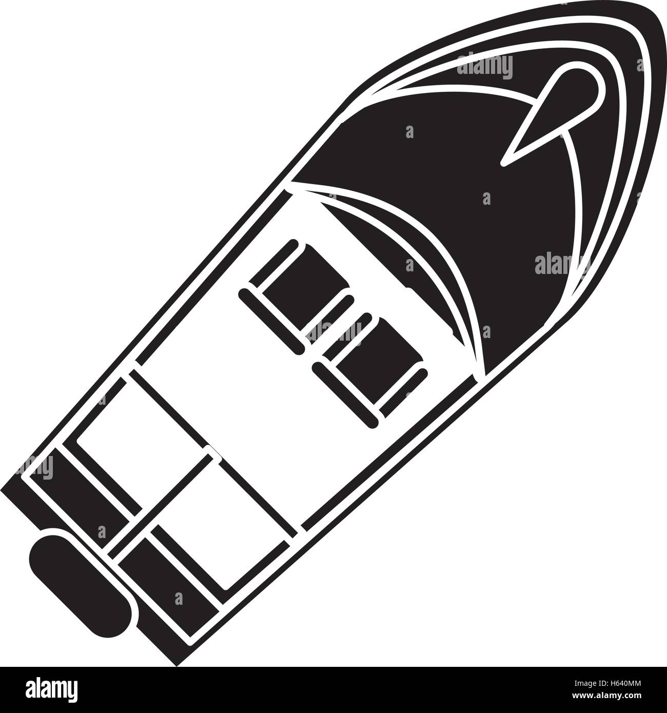Isolated yacht ship design Stock Vector Image & Art - Alamy