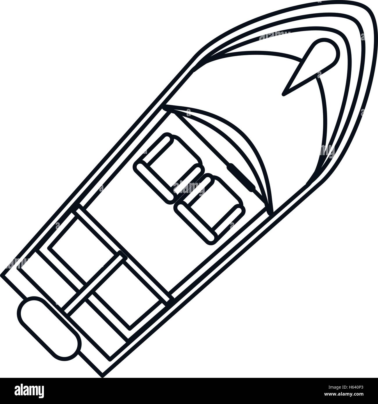 Isolated yacht ship design Stock Vector Image & Art - Alamy