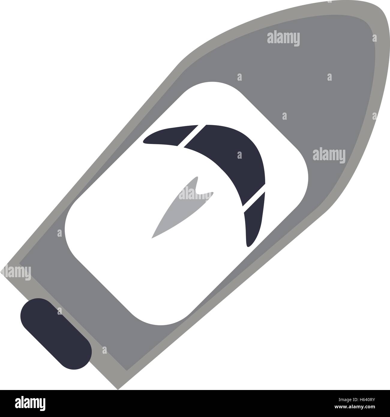 Isolated yacht ship design Stock Vector Image & Art - Alamy