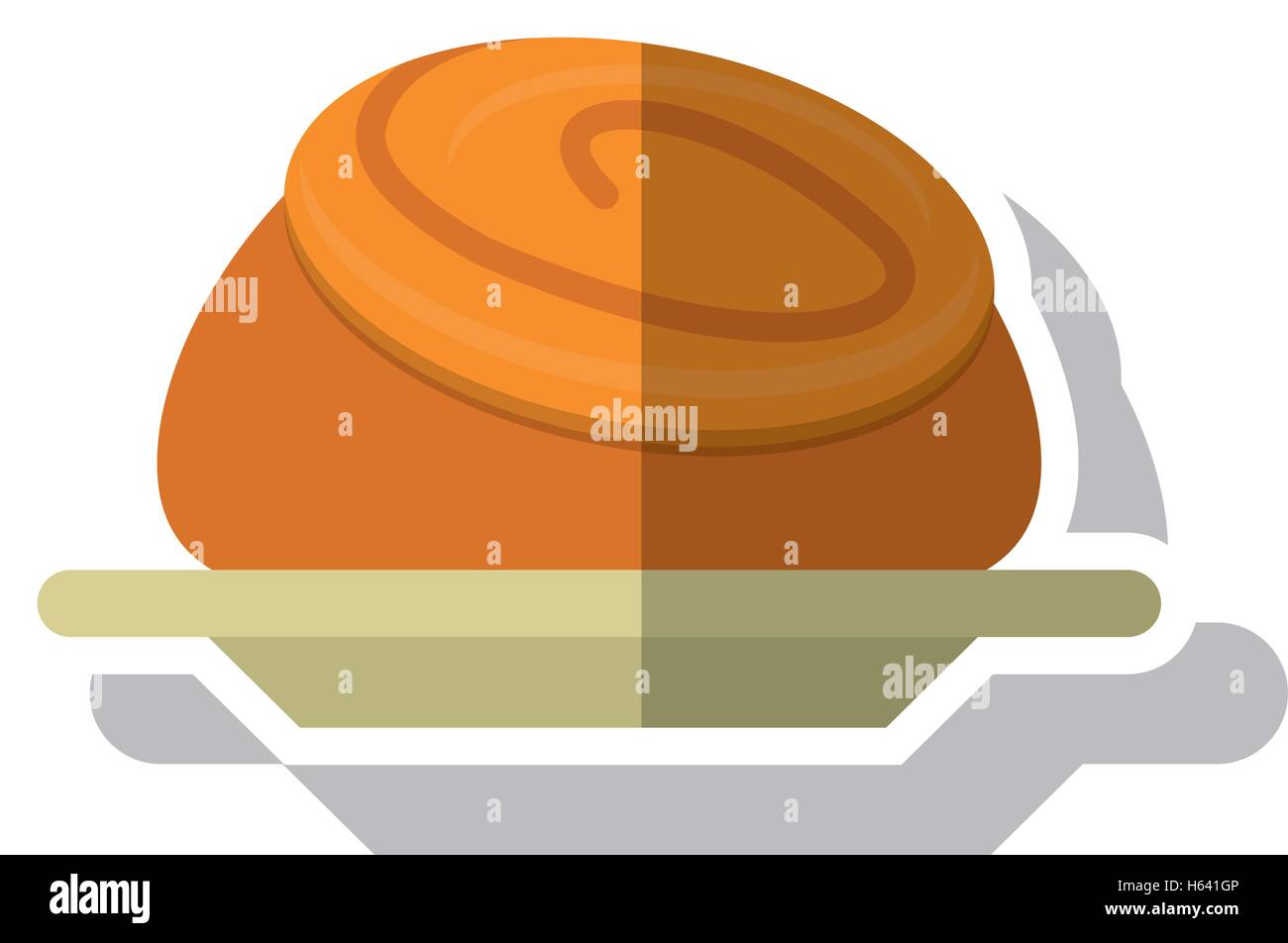 Isolated bread food design Stock Vector Image & Art - Alamy