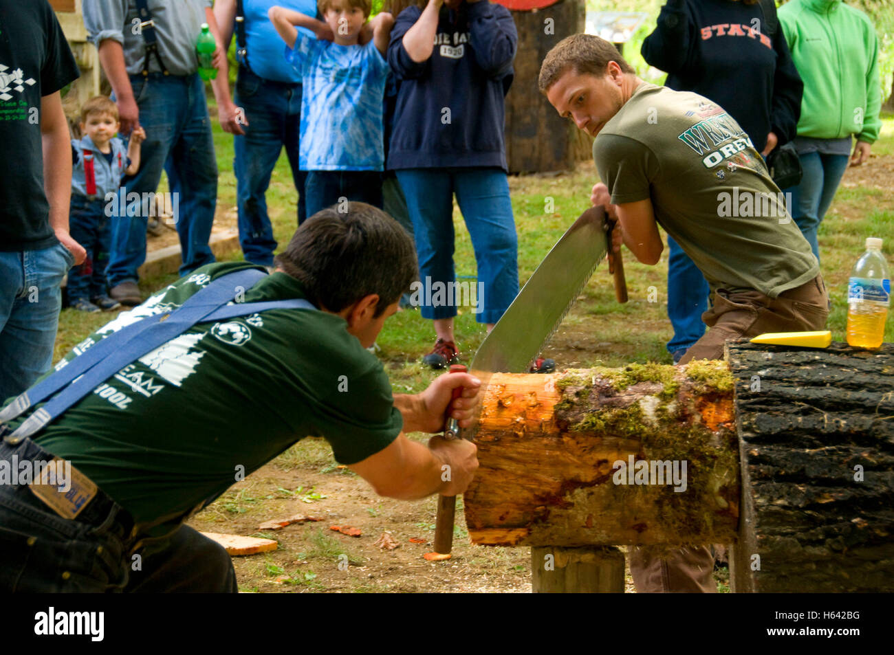 Double Bucking, Linn County Loggers' Jamboree, Linn County Pioneer