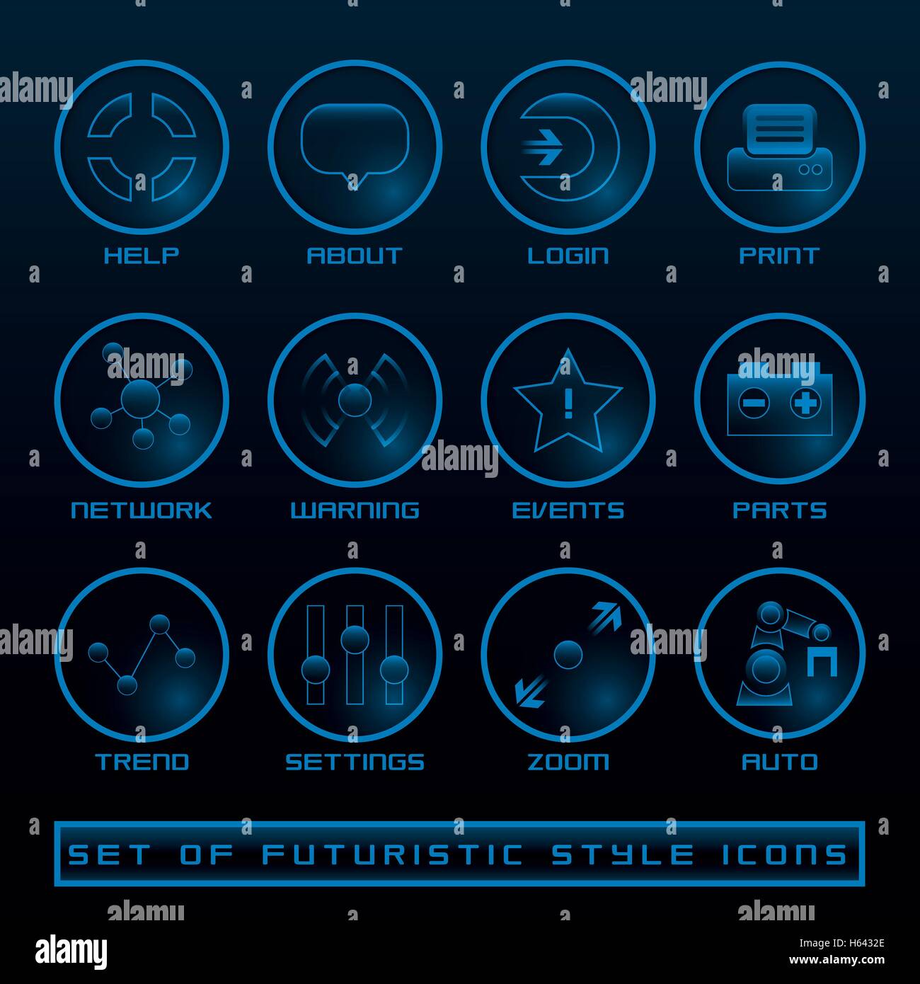 Moon - User Interface & Gesture Icons