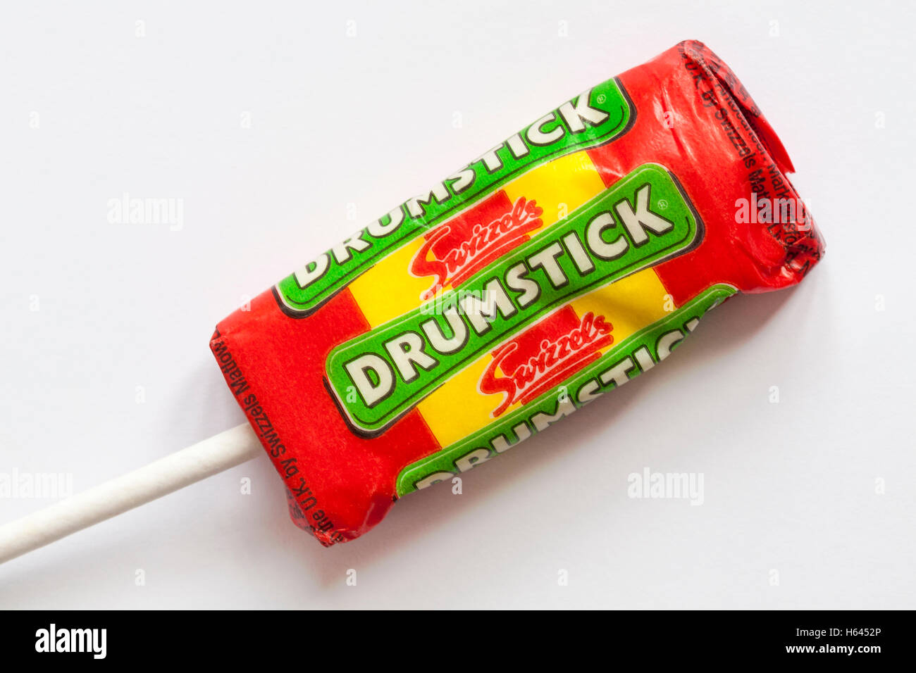 Swizzels Matlow drumstick lolly isolated on white background Stock