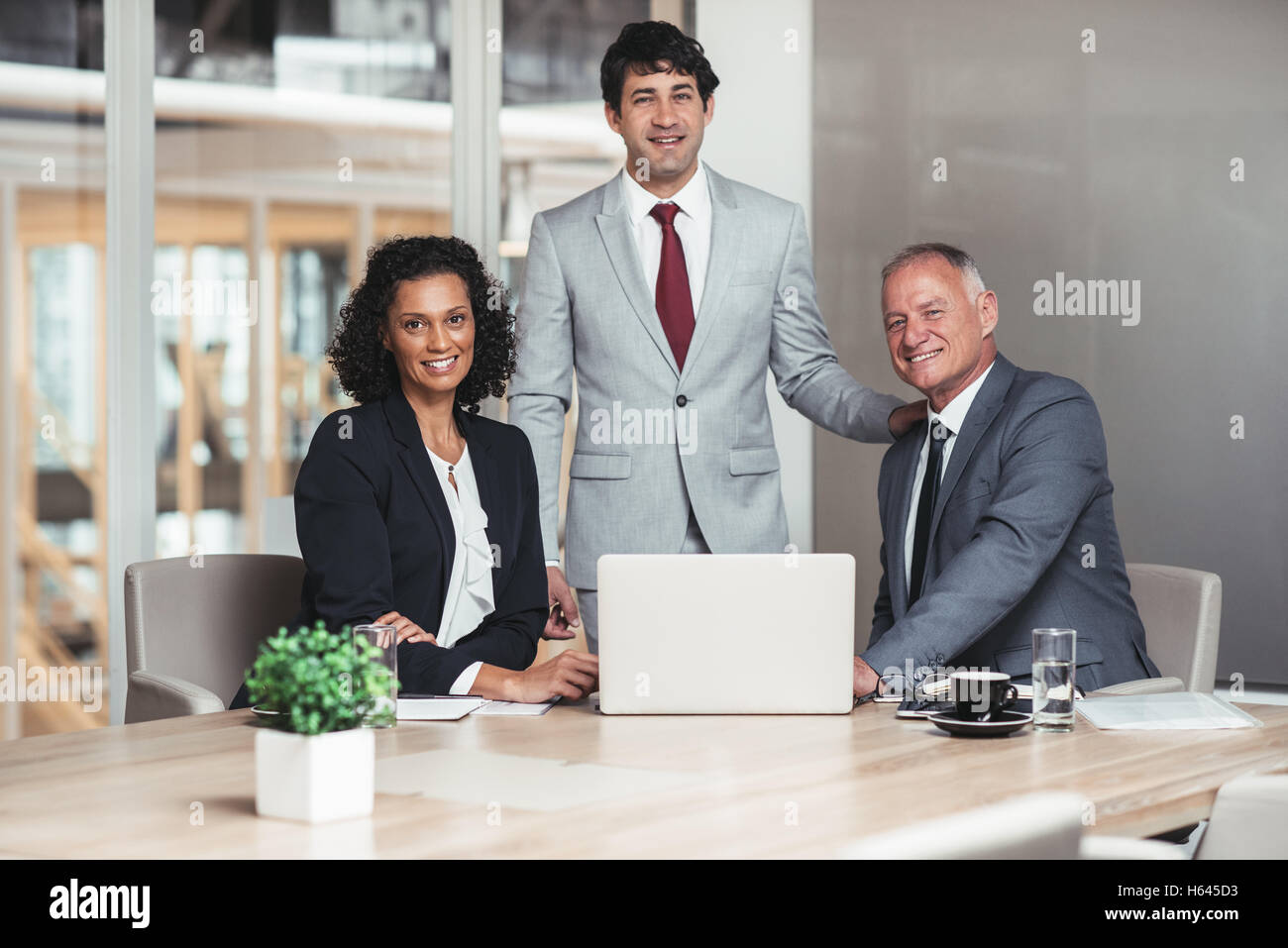 They know business Stock Photo