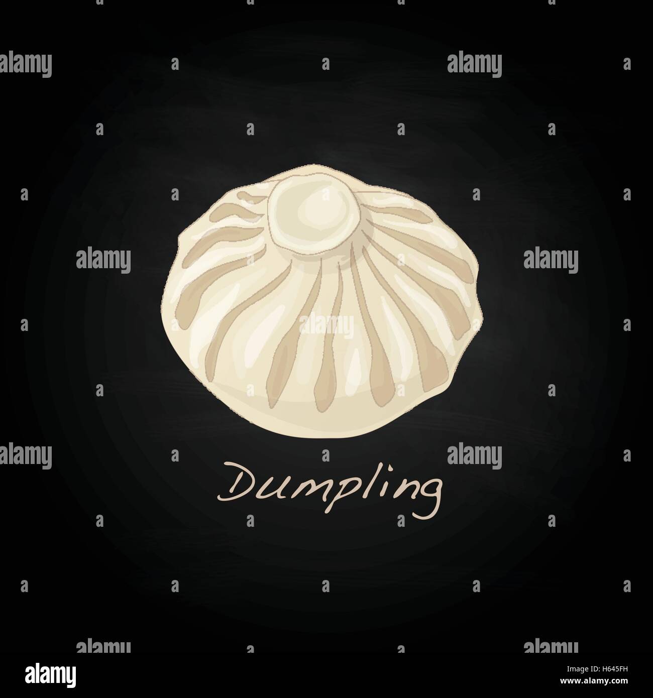 Dumpling Vector Illustration Isolated Stock Vector Image And Art Alamy