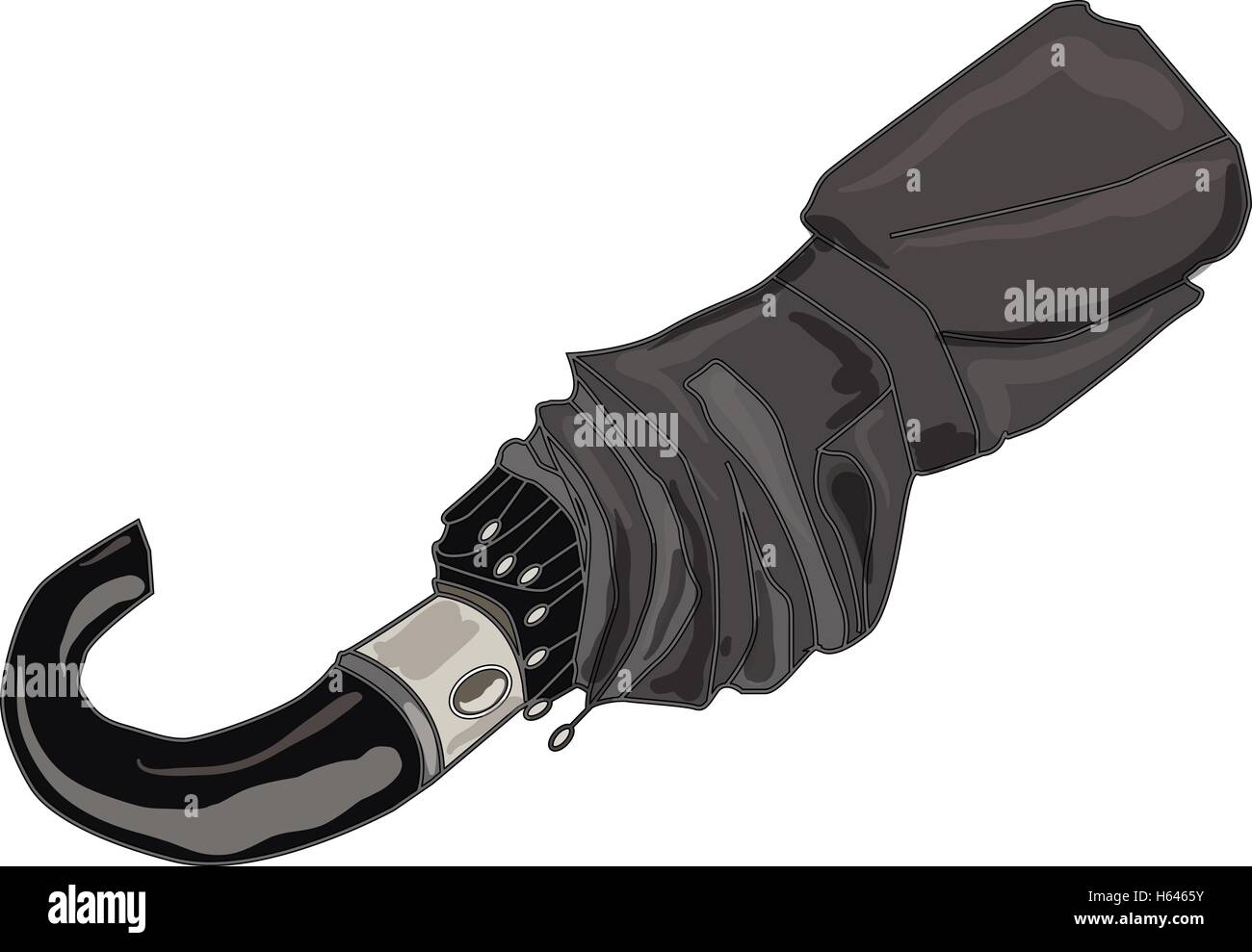 umbrella vector isolated on white background Stock Vector Image & Art ...