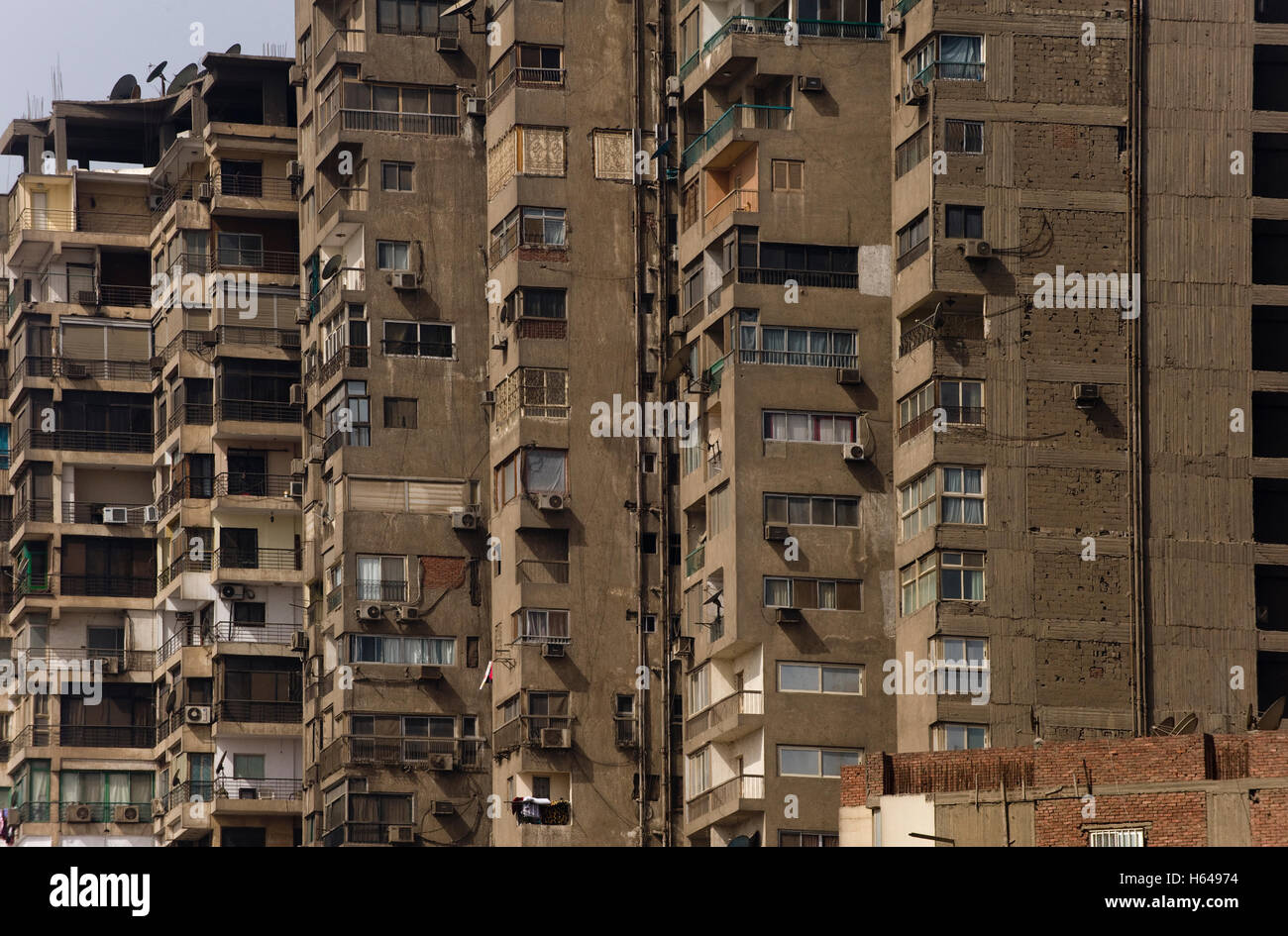 Residential buildings, Cairo, Egypt, Africa Stock Photo - Alamy