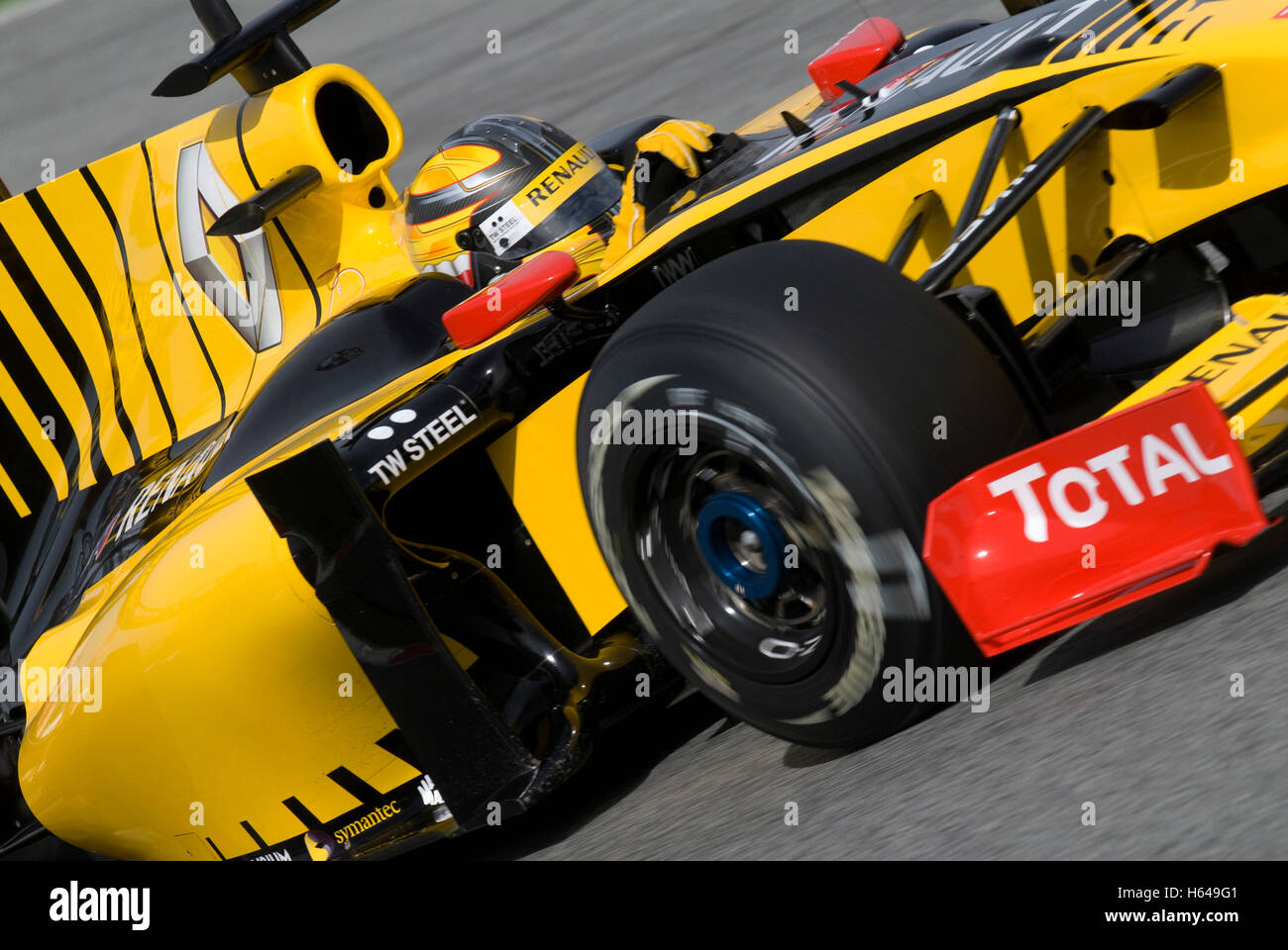 Motorsports, Robert Kubica, POL, in the Renault R30 race car, Formula 1 ...