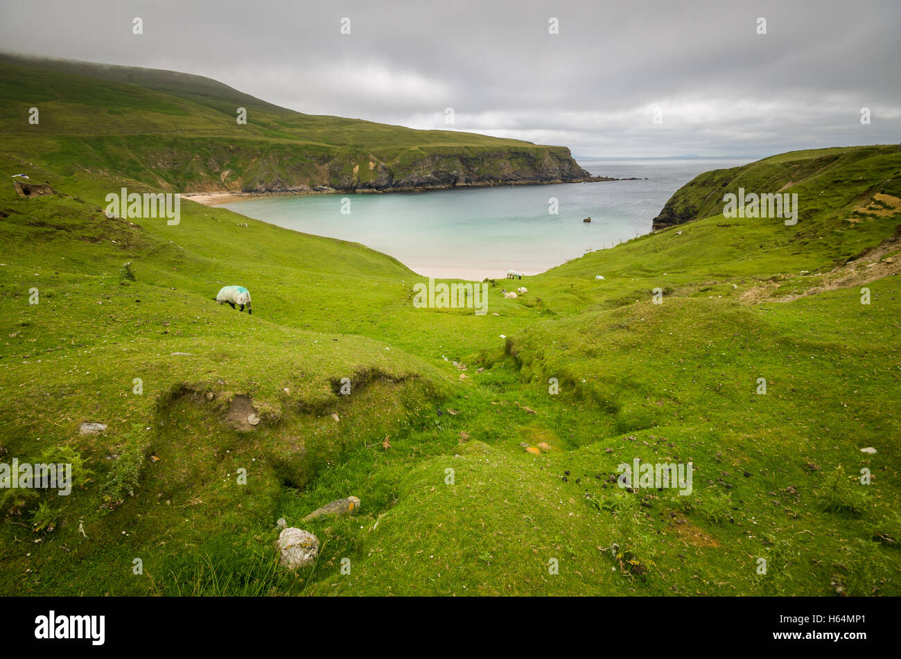 Malin beag in Donegal, Ireland Stock Photo Alamy