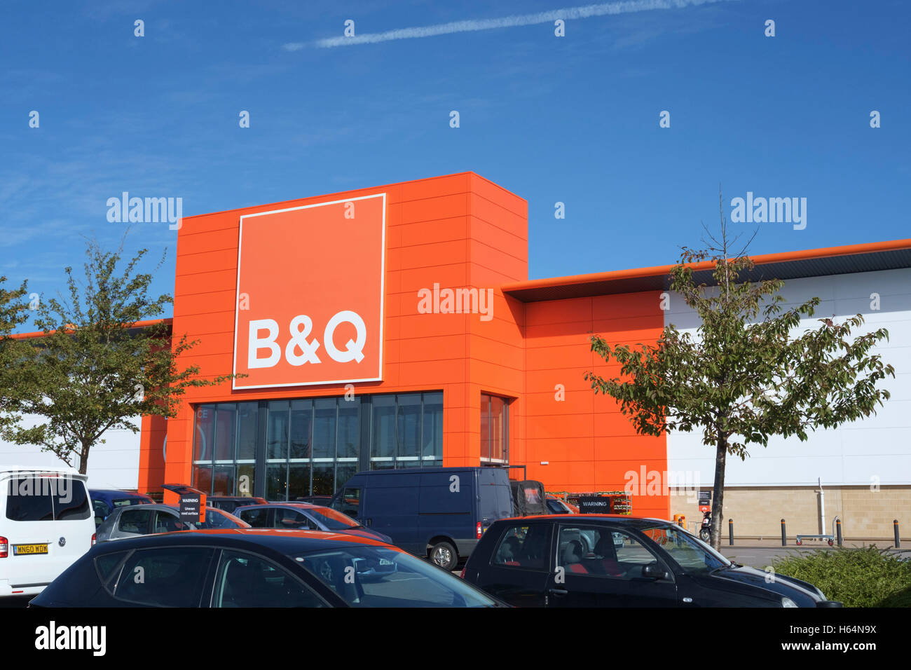 Cribbs Causeway Bristol shopping Destination and Retail Park B&Q Superstore Stock Photo Alamy
