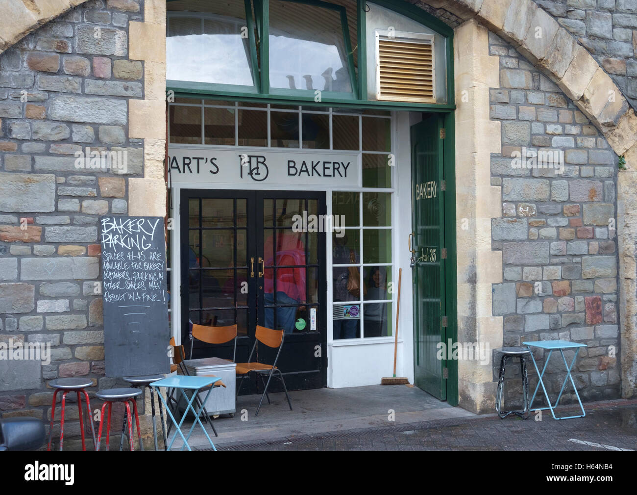 Around Bristol City. Harts Bakery Stock Photo