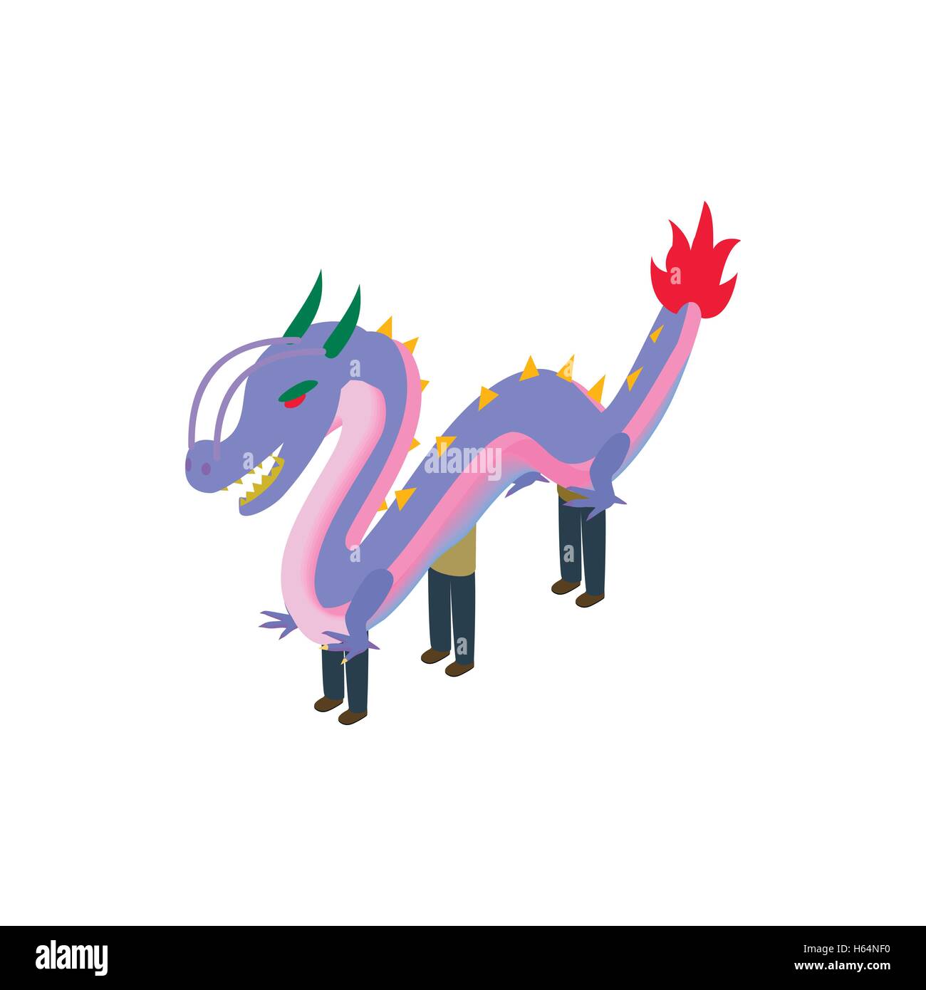 включи танцующего дракона