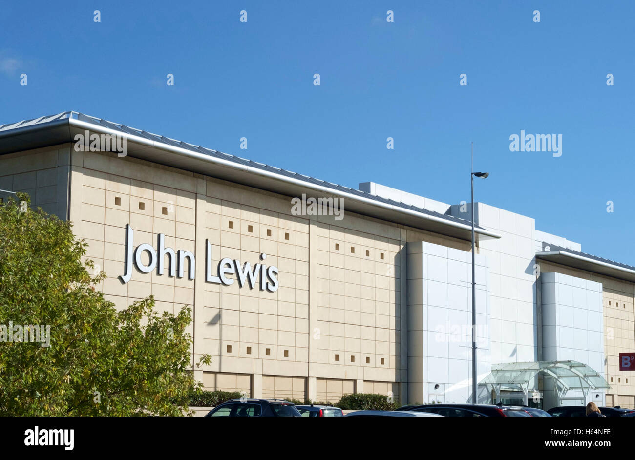 Around Bristol John Lewis The Mall Cribbs Causeway Stock Photo