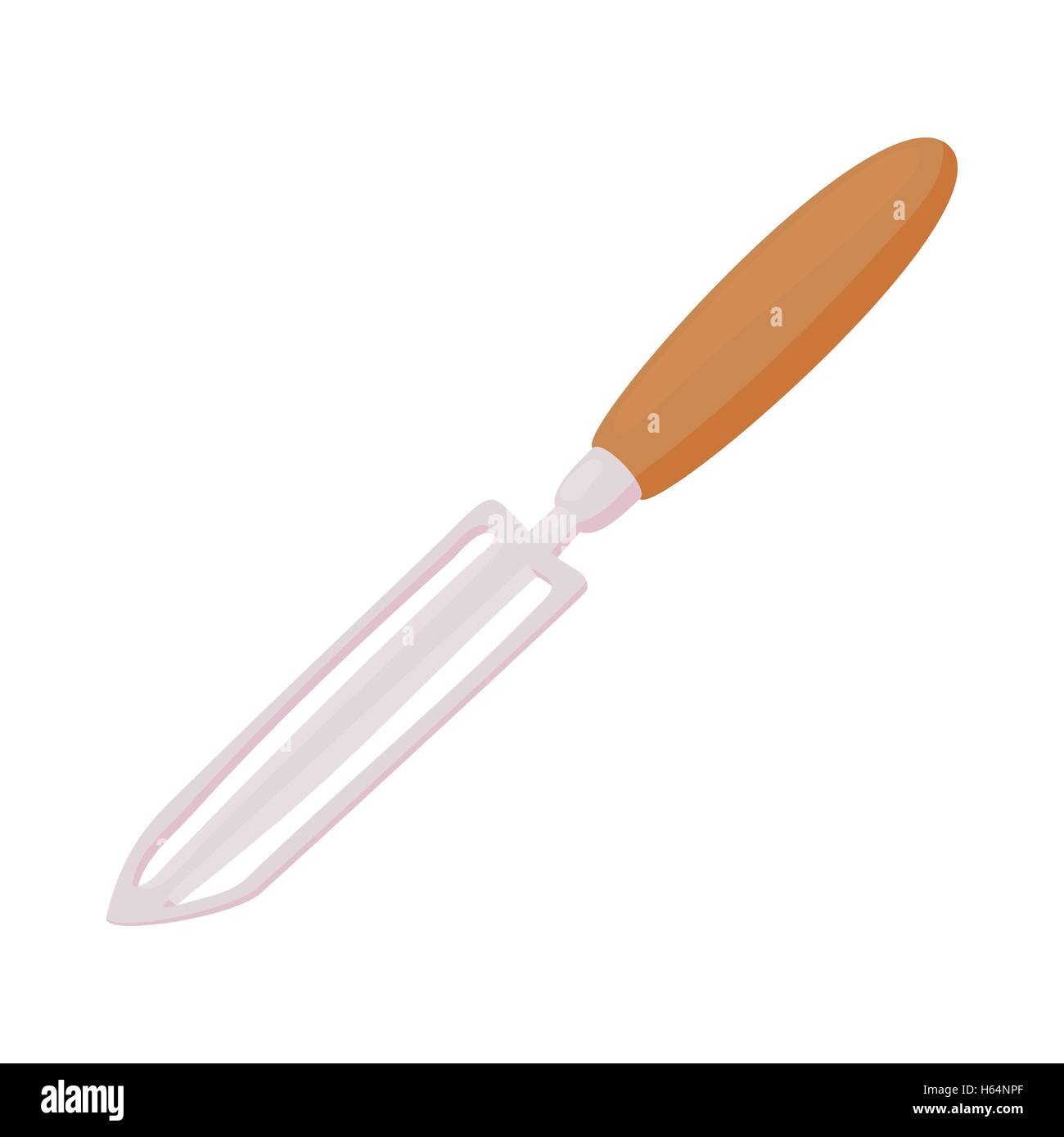 Potato peeler icon in cartoon style Stock Vector Image & Art Alamy
