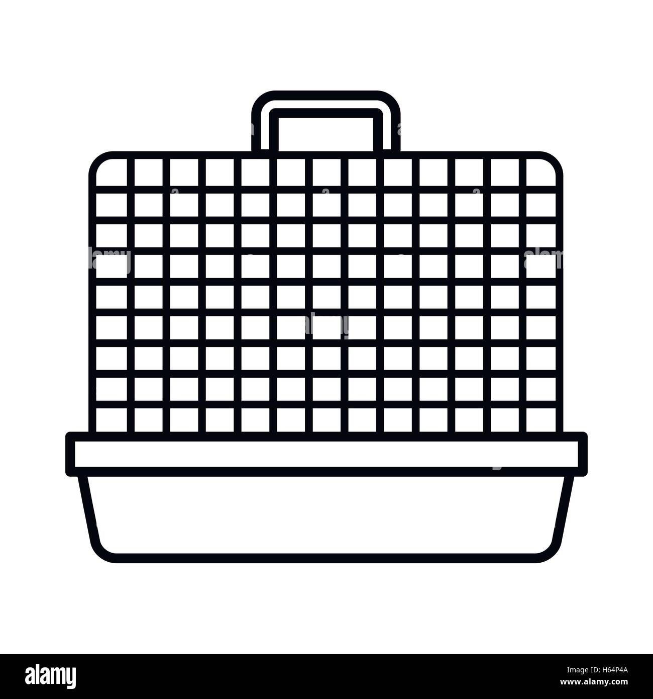 Cage for birds icon, outline style Stock Vector Image &amp; Art - Alamy