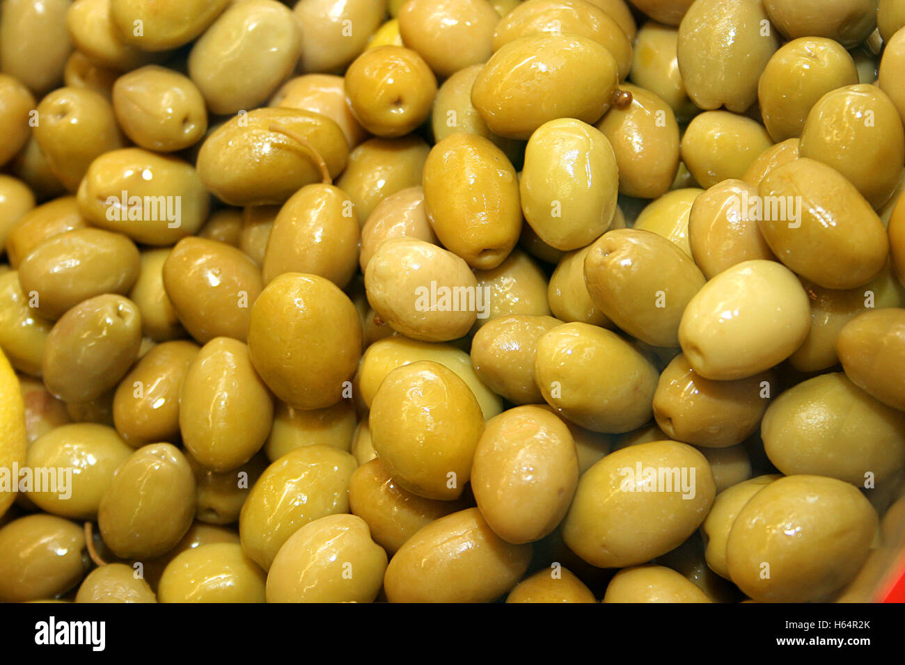 Green Olives Stock Photo Alamy