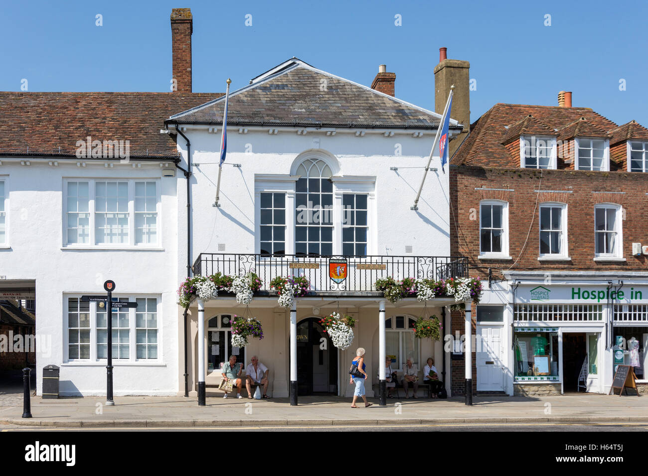 Tenterden Town Hall, High Street, Tenterden, Kent, England, United
