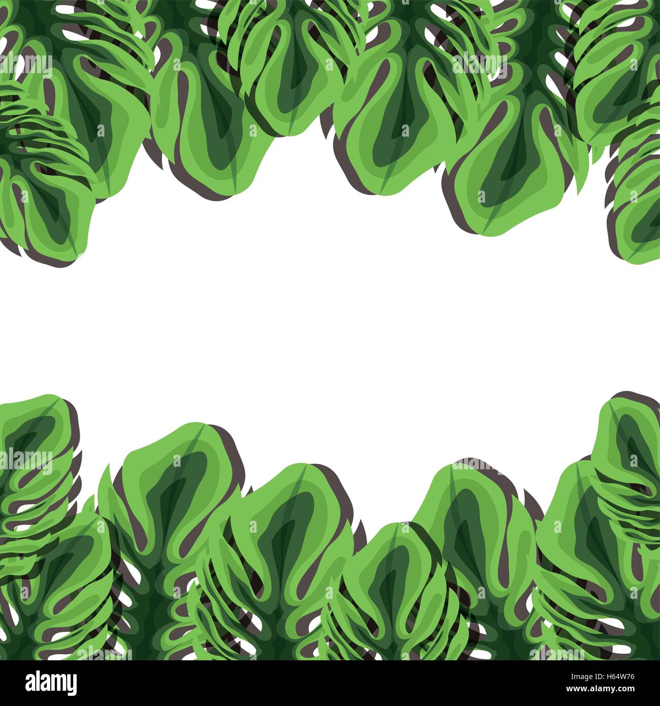 tropical leaves design Stock Vector Image & Art - Alamy