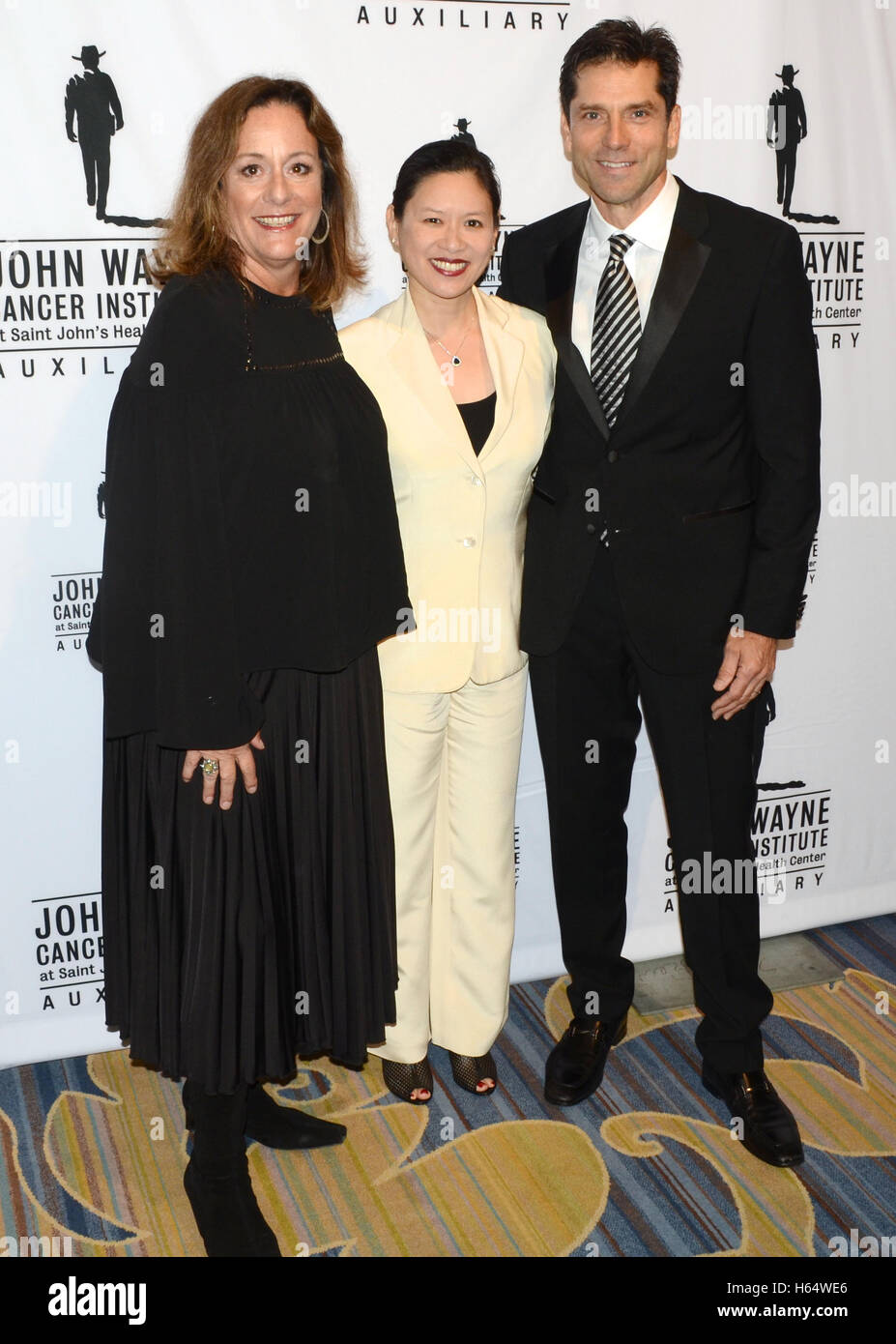 Anita Swift, Delpine J. Lee, MD, PhD and Gerard DiNome arrives at the ...