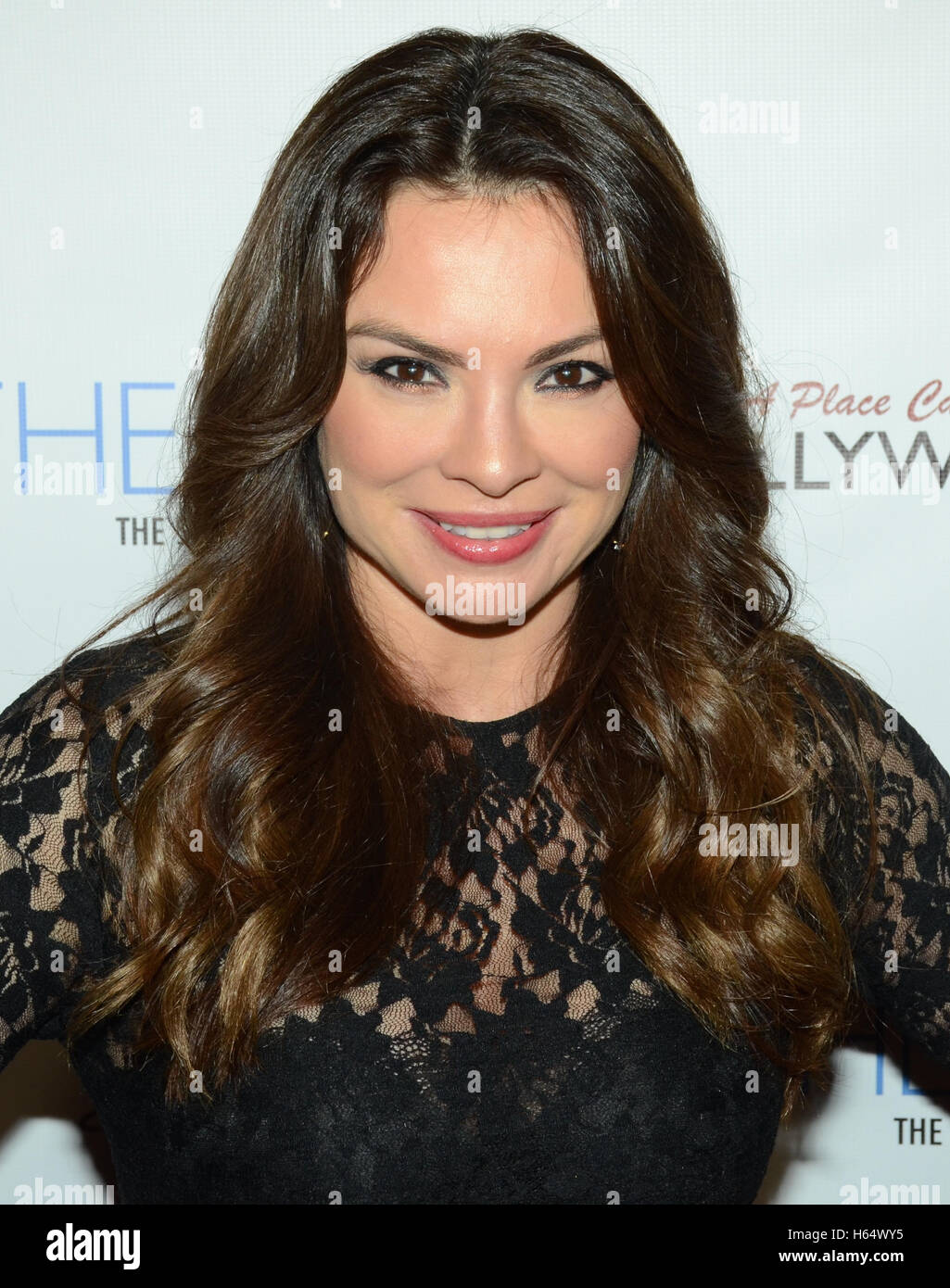 Lilly Melgar attends the 5th Annual LANY Entertainment Mixer at St. Felix on March 10, 2016 in Hollywood, California. Stock Photo