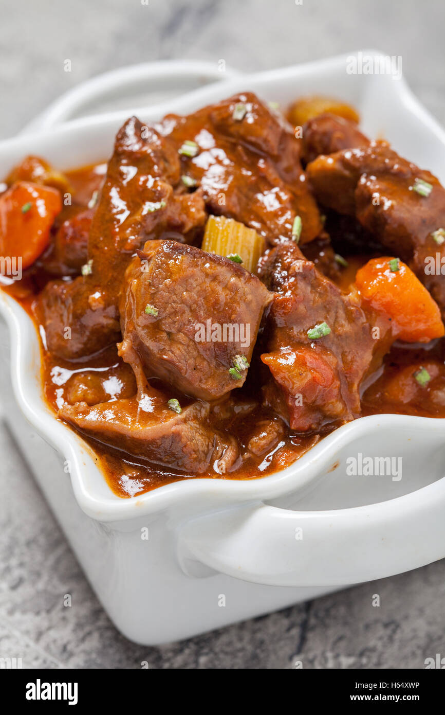 Beef stew and vegetables hires stock photography and images Alamy