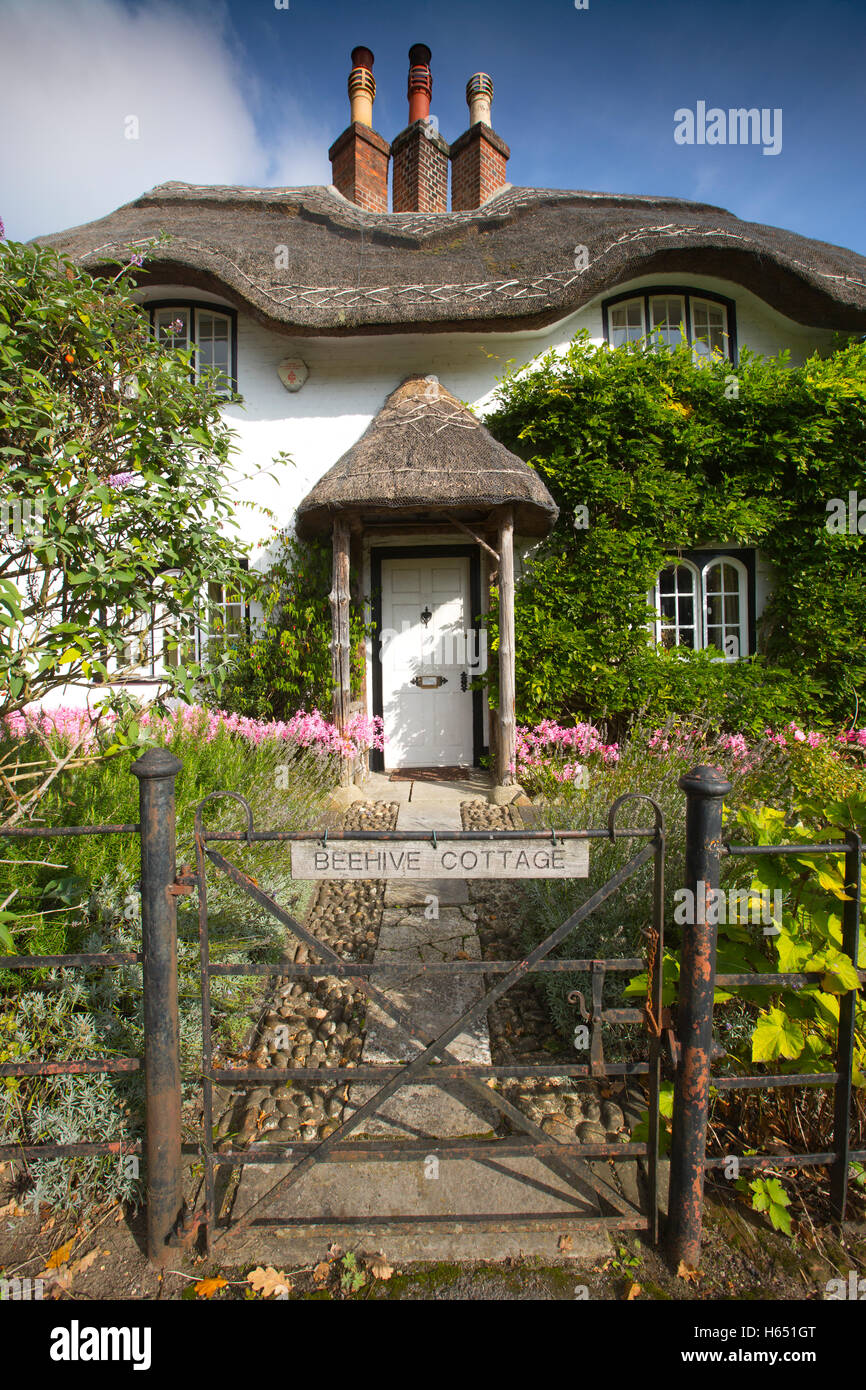 Beehive Cottage, Swan Green, Lyndhurst, New Forest, Hampshire, England, UK Stock Photo