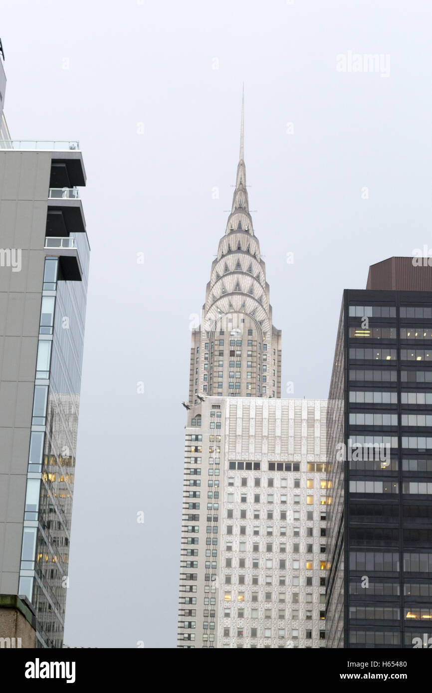 Visual Reference: Chrysler Building Is Located In Midtown Manhattan And Was Finished