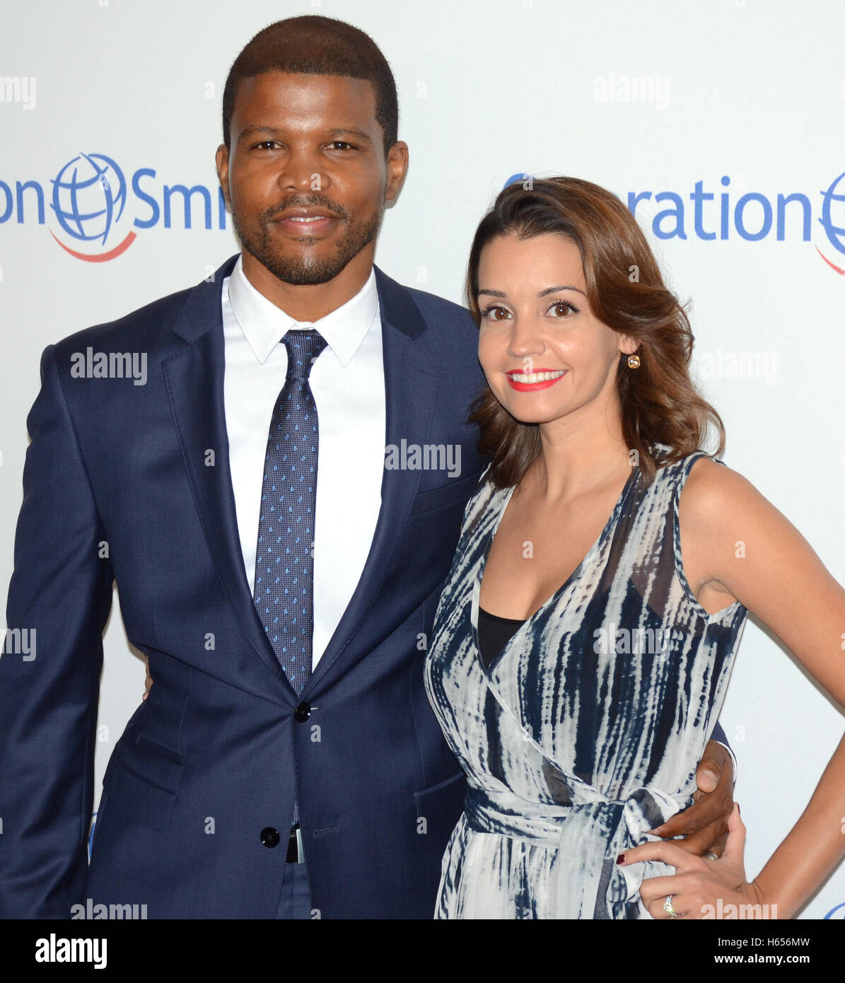 Sharif Atkins and Bethany Lynn Hotchkiss attend Operation Smile at the