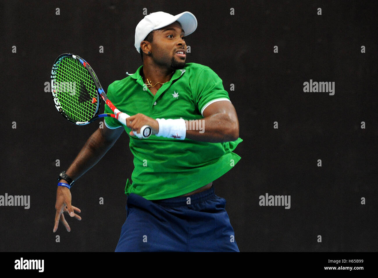 Jakobshalle, Basel, Switzerland. 24th Oct, 2016. Basel Swiss Indoors Tennis Championships