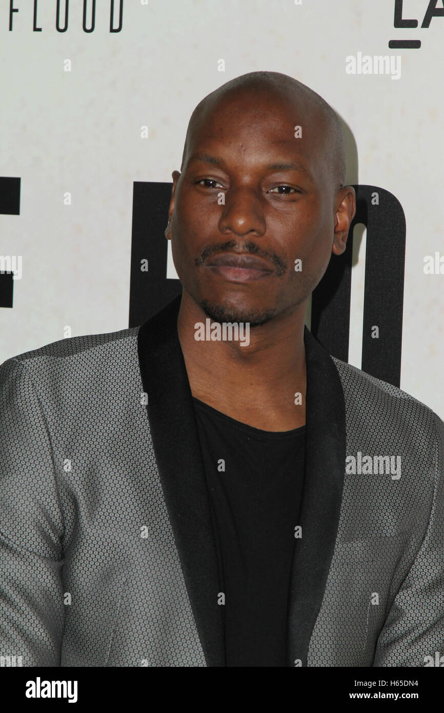 Los Angeles, Ca, USA. 24th Oct, 2016. Tyrese Gibson attends the ...