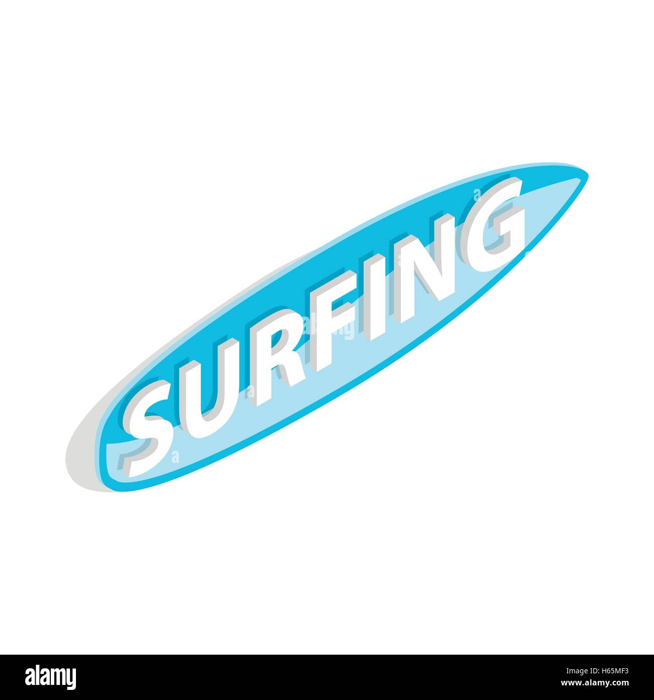 Premium Vector  A colorful illustration of a surfboard with the words let's  go surfing