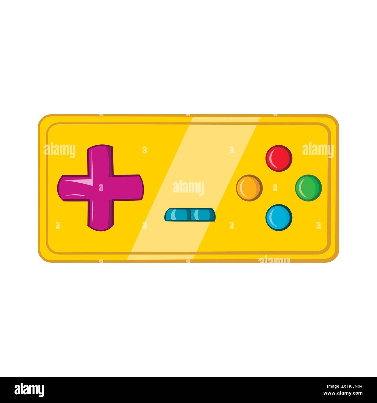 Vintage game joystick icon, cartoon style Stock Vector Image & Art - Alamy