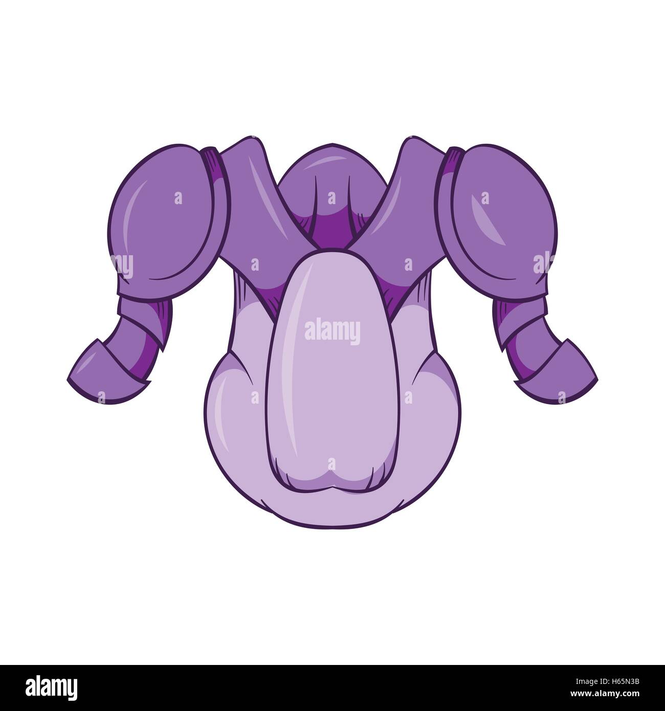 Hockey protective shell icon, cartoon style Stock Vector Image & Art ...