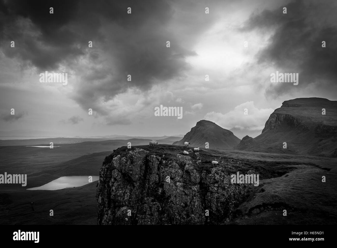 Scottish landscape Black and White Stock Photos & Images - Alamy