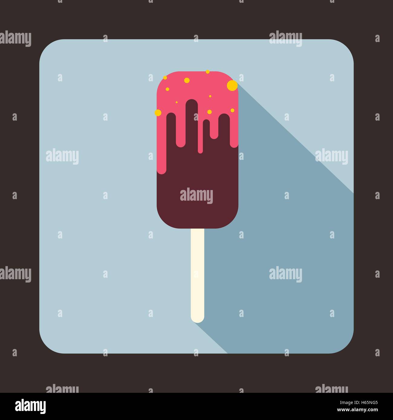 Ice Cream icon, flat style Stock Vector Image & Art - Alamy