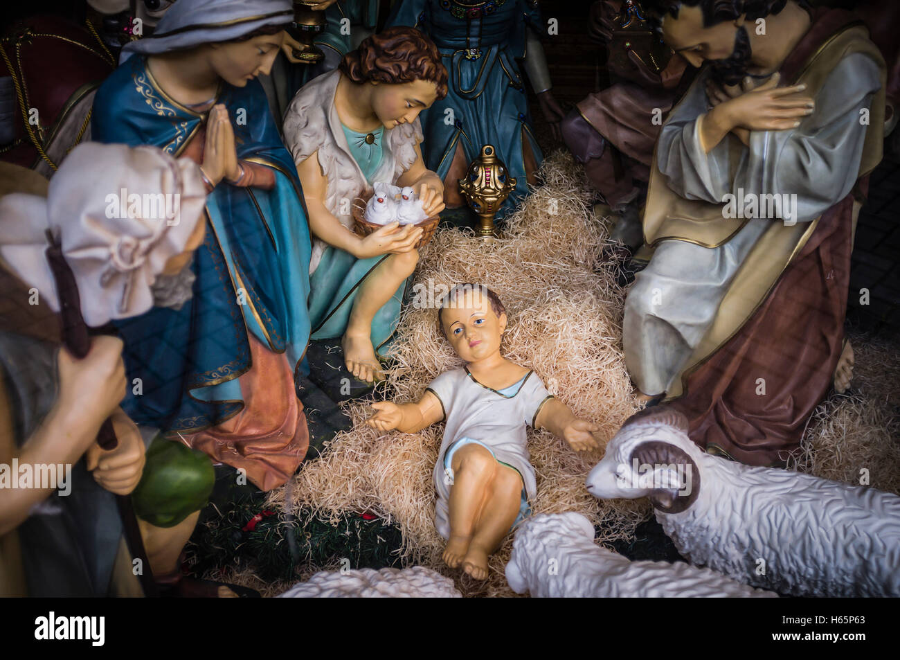 Baby jesus manger hires stock photography and images Alamy