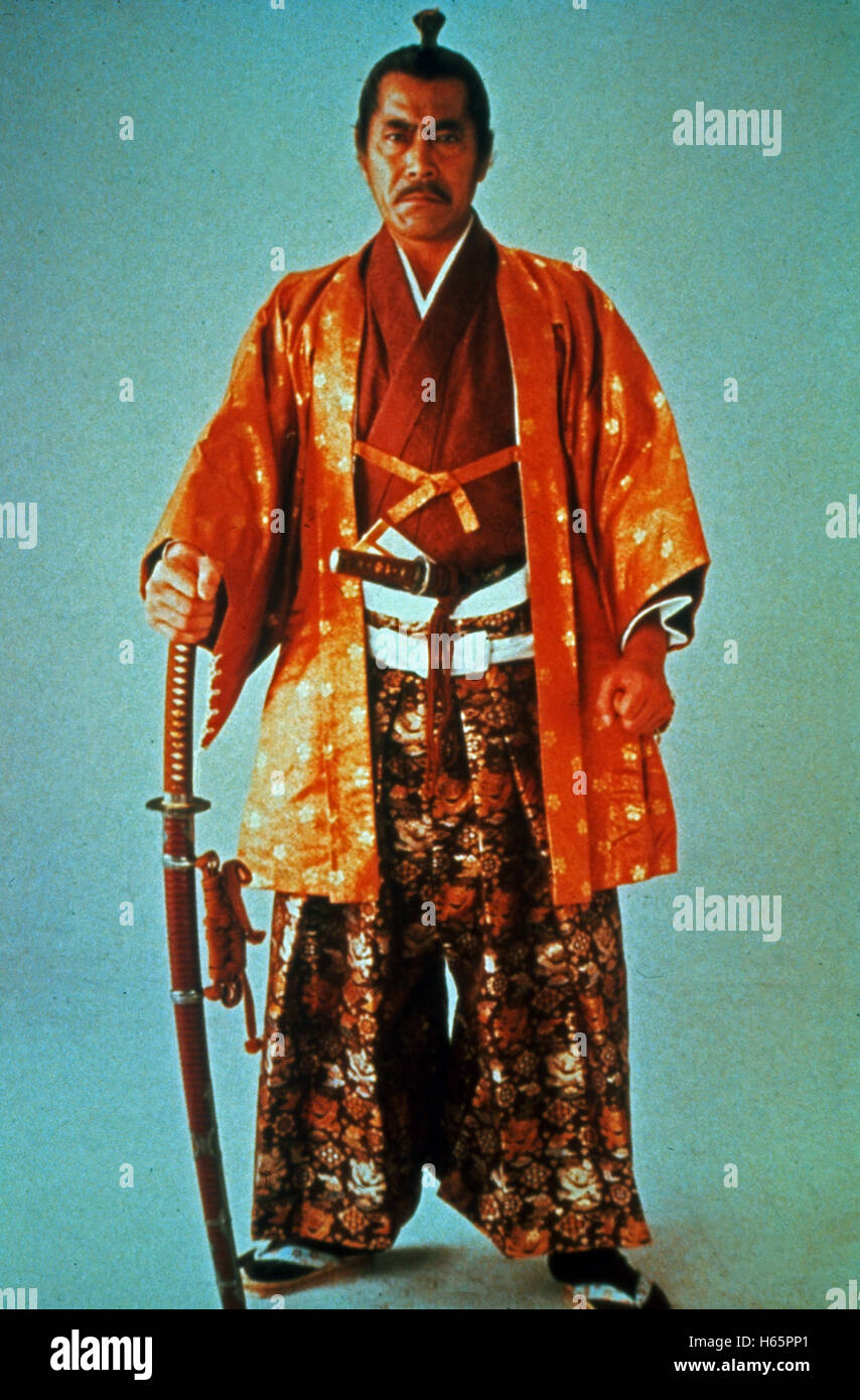 Shogun, Fernsehserie, USA/Japan 1980, Darsteller: Toshiro Mifune Stock Photo