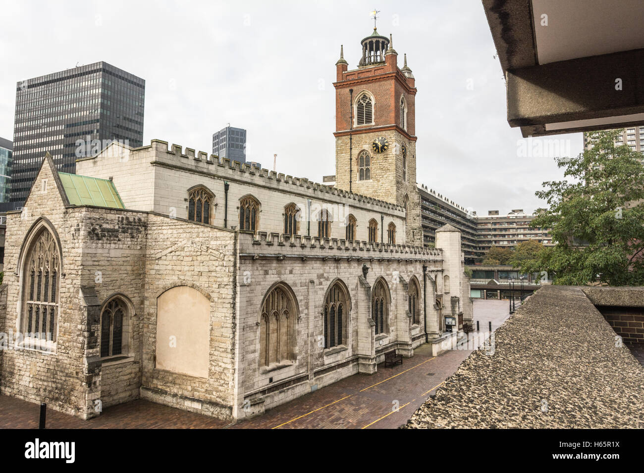 St GileswithoutCripplegate in the City of London, located on Fore Street within the modern