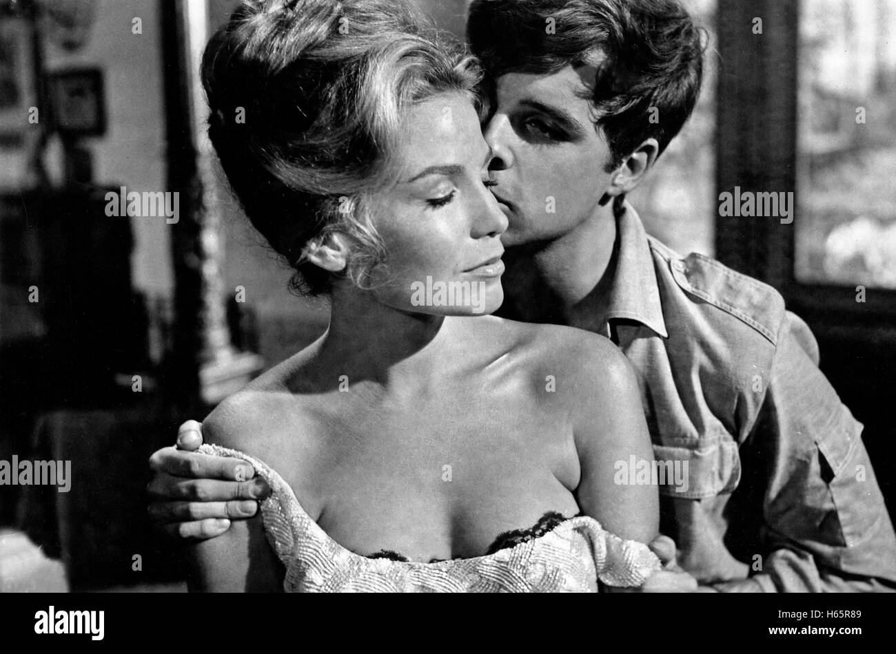 Das grosse Liebesspiel, Deutschland 1963, Regie: Alfred Weidenmann, Darsteller: Alexandra Stewart, Thomas Fritsch Stock Photo