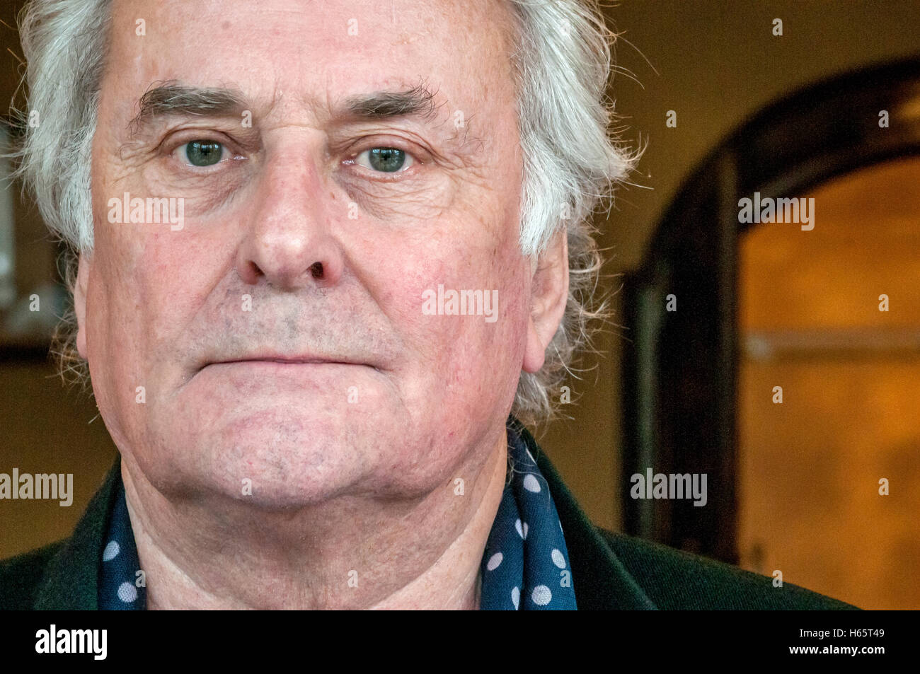 Sir Richard Eyre, director of the production Quartermaine's Terms, starring Rowan Atkinson, at the Theatre Royal, Brighton, East Stock Photo
