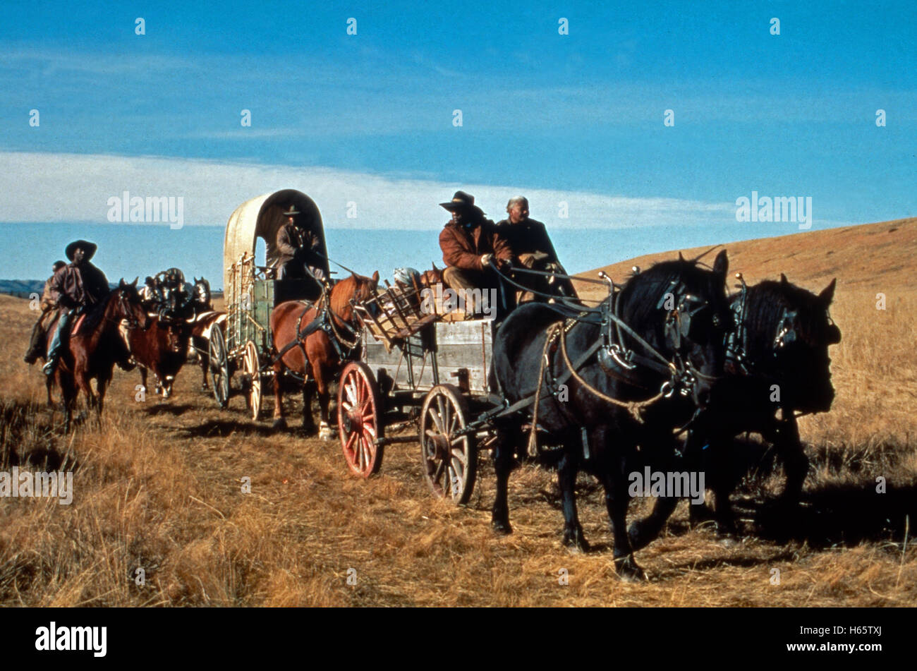 Children Of The Dust I, Minifernsehserie, USA 1995, Regie: David Greene, Szenenfoto: Planwagentreck Stock Photo