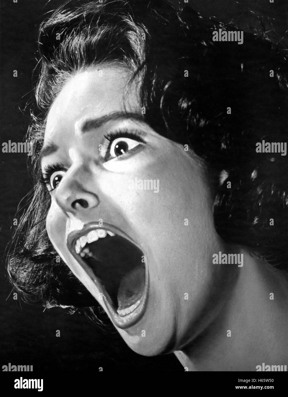 woman screaming in horror films